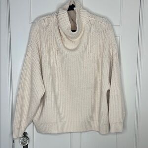 Cozy Cream Turtleneck Sweater